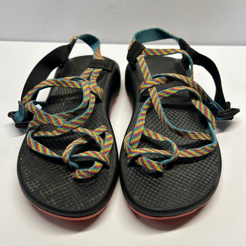 Chaco Z/Cloud 2 Sandals Rainbow Womens 8 Strappy Hiking Outdoor 6819